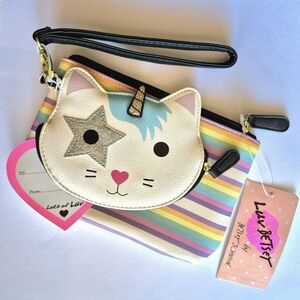 Kids Unicorn Cat Wristlet - Multicolor